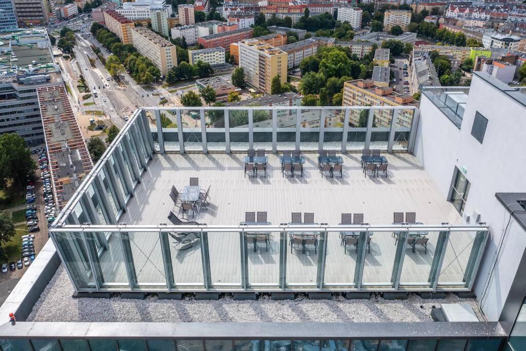 Apartament Blue City - Hanza Tower Szczecin Exteriör bild